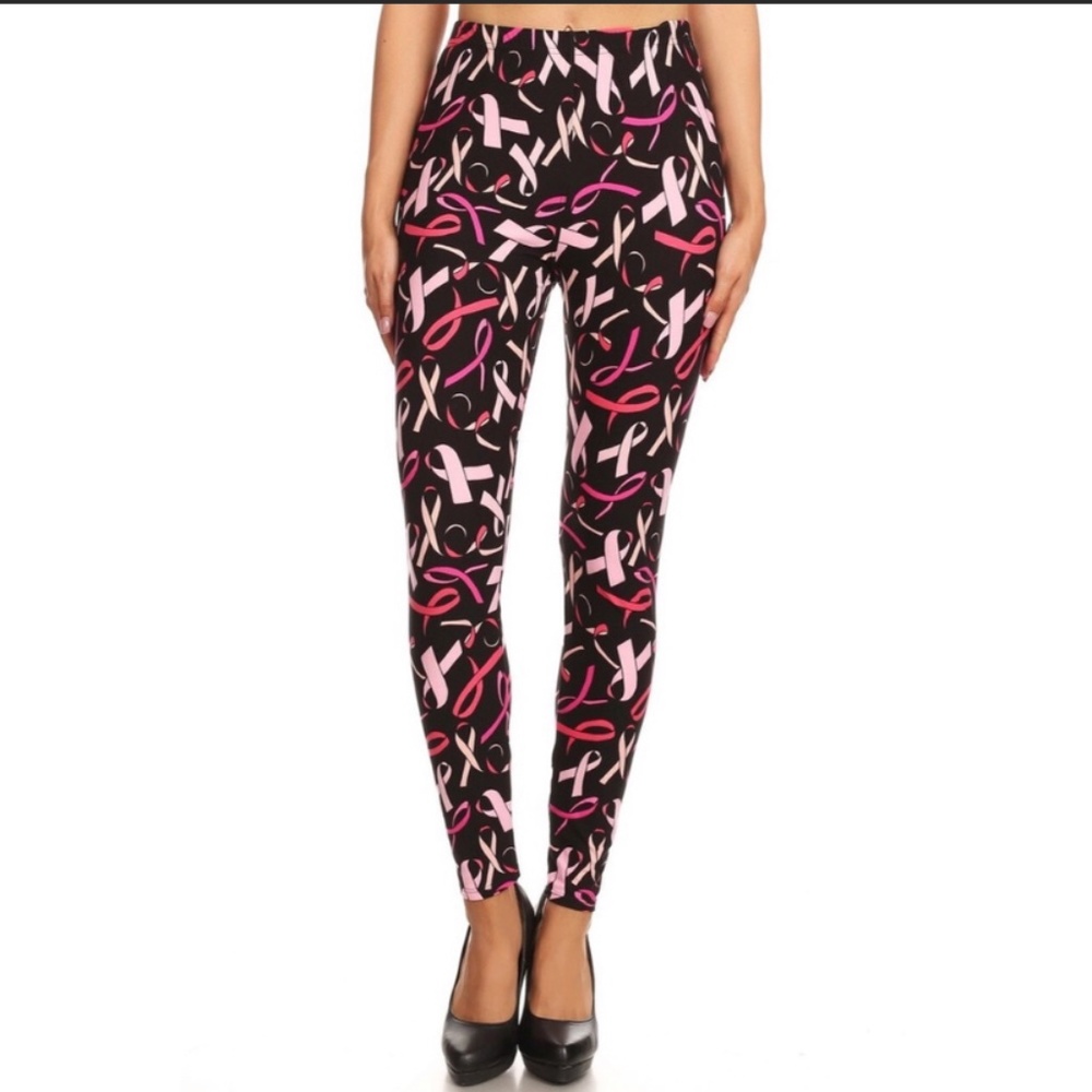 Javel Leggings Breast Cancer One Size and Queen Size